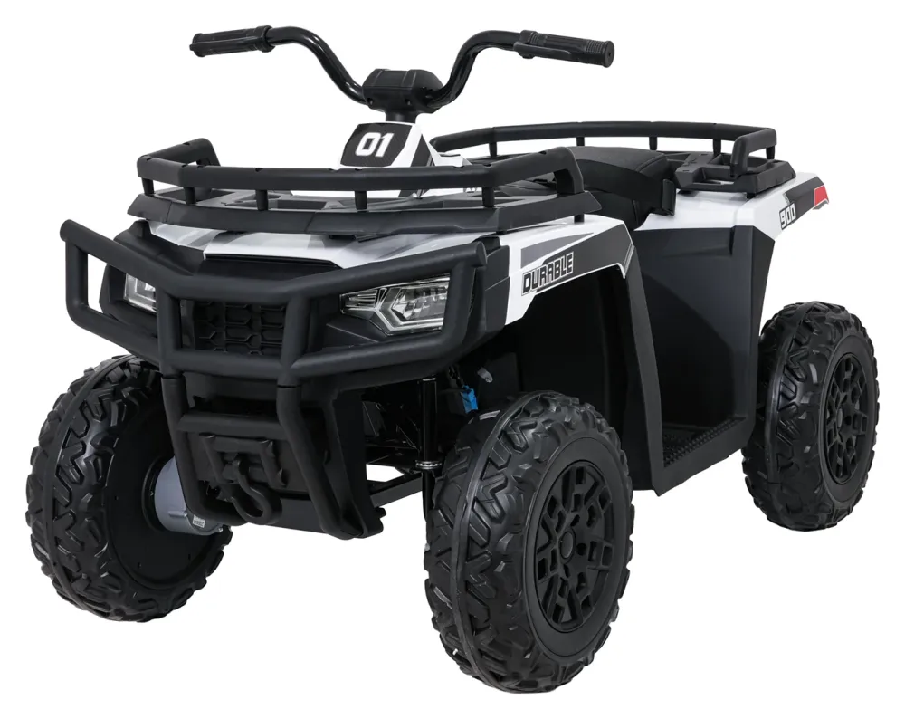 Quad na akumulator 4x4 ATV WOLF - bijeli