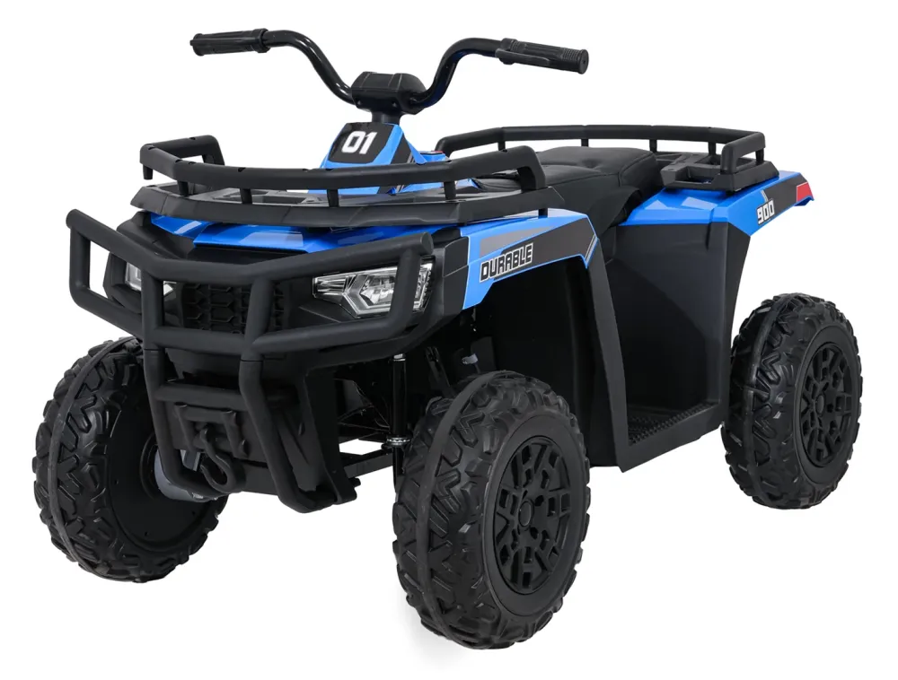 Quad na akumulator 4x4 ATV WOLF - plavi