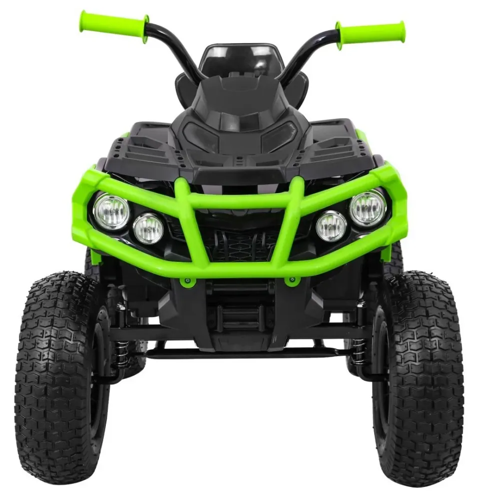 Quad na akumulator ATV Air - crno/zeleni