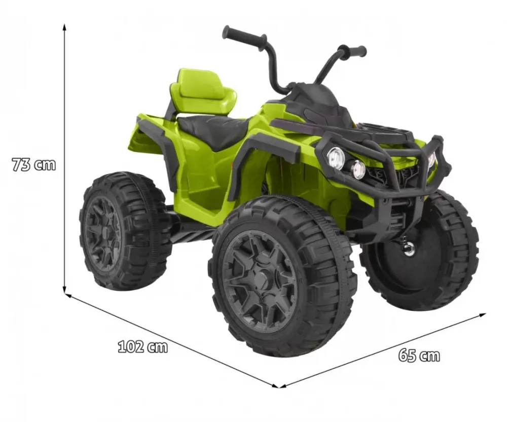 Quad na akumulator ATV BDM0906 - zeleni