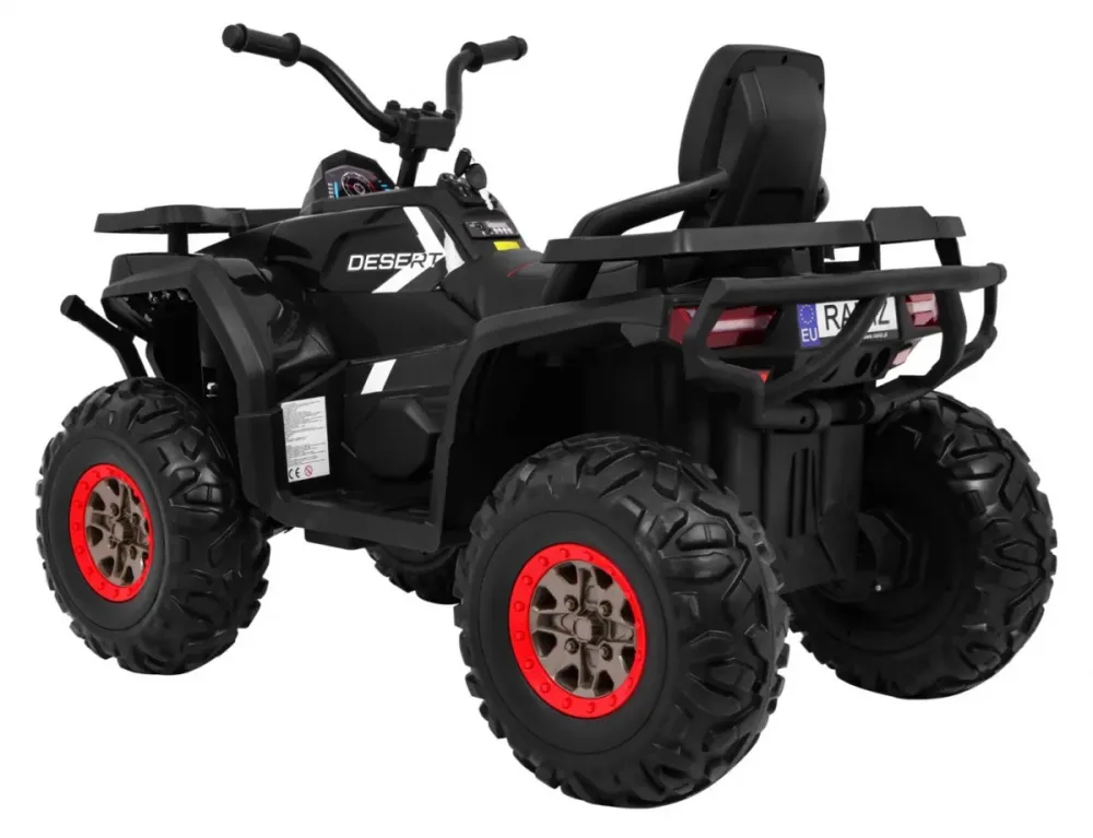 Quad na akumulator ATV Desert 4x4 - crni