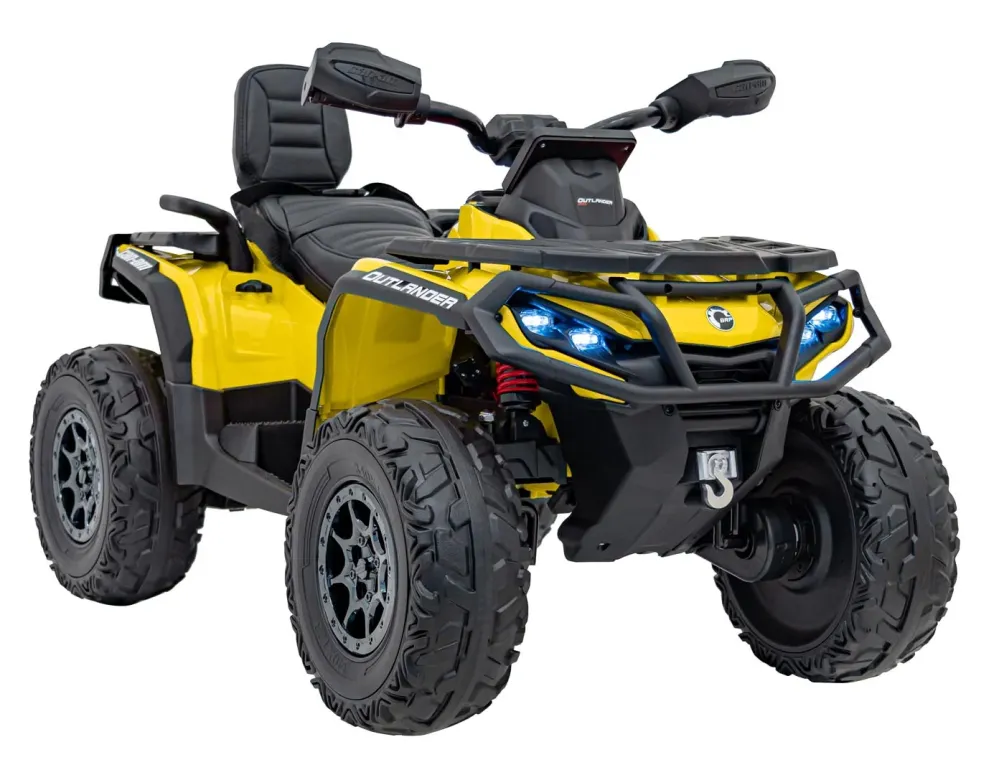 Quad na akumulator Can-Am Outlander ATV 4x4 - žuti