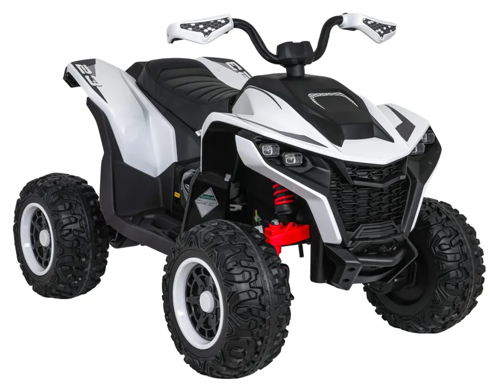 Quad na akumulator Fast Wheel 4x4 - bijeli