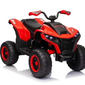 Quad na akumulator Fast Wheel 4x4 - crveni
