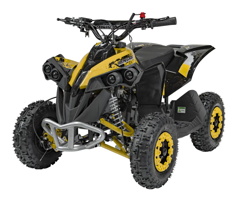 Quad na benzin RENEGADE HighPer 49CC Combustion - žuti