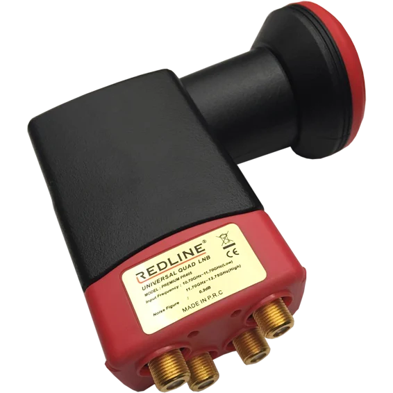 REDLINE LNB Quad, 0,2dB sum, vodonepropusan - WL-4