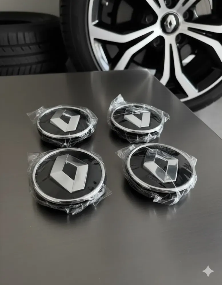Renault čepovi 56mm CRNI (Set)