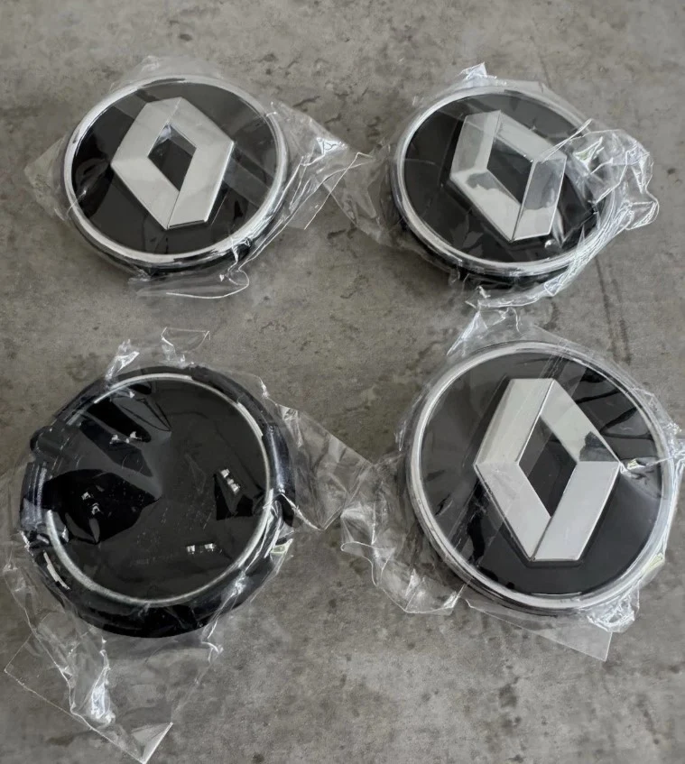 Renault čepovi 56mm CRNI (Set)