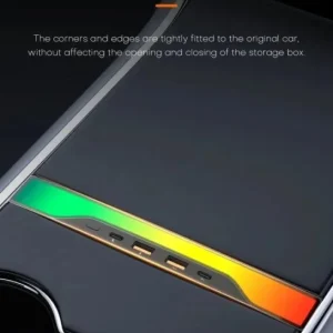 4 u 1 RGB USB ekspanzijsko središte za Tesla 3/y