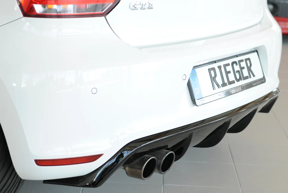 Rieger difuzor VW Polo GTI 2010/2014 - visokosjajna crna