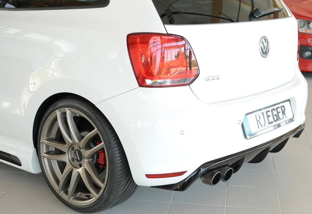 Rieger difuzor VW Polo GTI 2010/2014 - visokosjajna crna