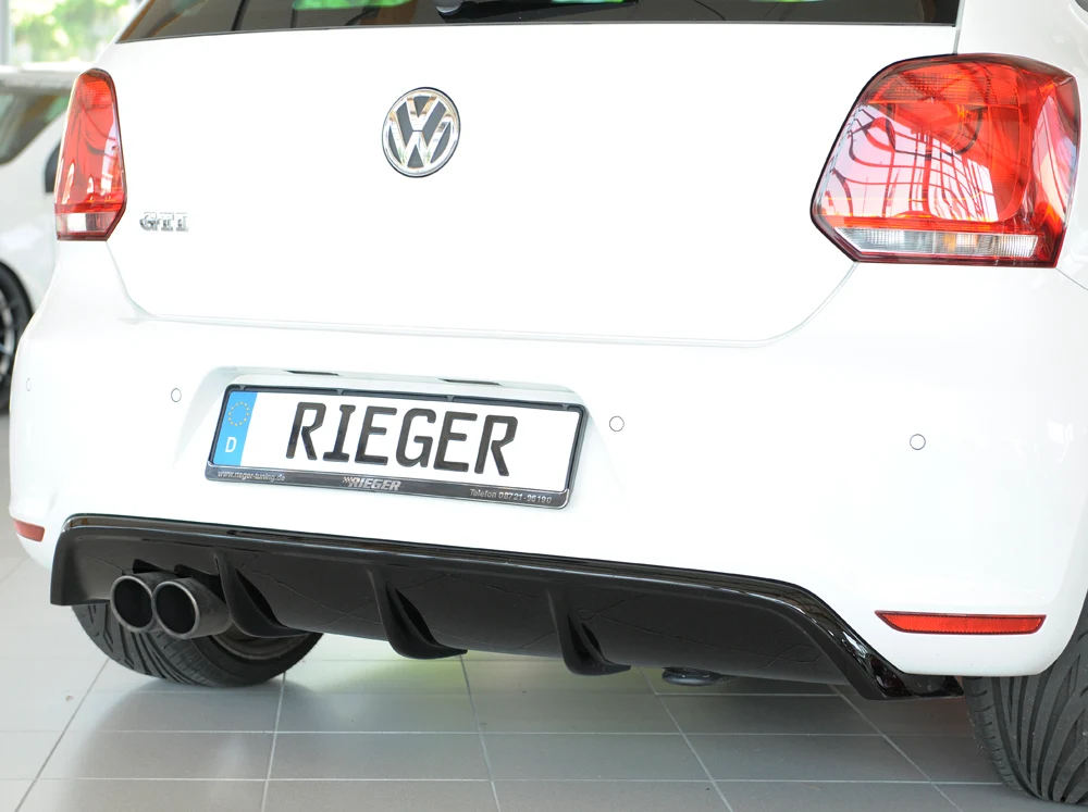 Rieger difuzor VW Polo GTI 2010/2014 - visokosjajna crna