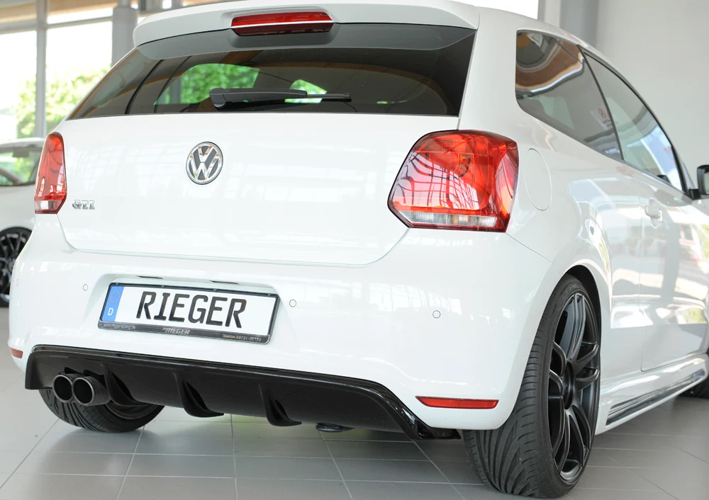 Rieger difuzor VW Polo GTI 2010/2014 - visokosjajna crna