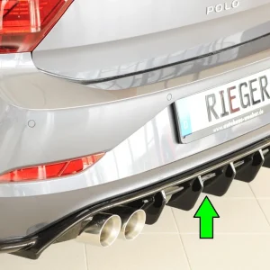 Rieger difuzor VW Polo GTI AW 2021+ - Visoki sjaj crna