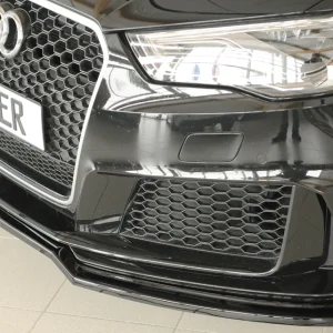 Rieger prednji splitter Audi RS3 8V Sportback i Sedan prije redizajna - visokosjajna crna
