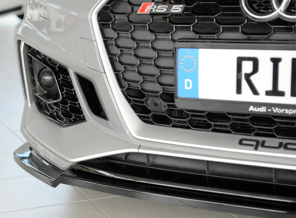 Rieger prednji splitter Audi RS5 B9/F5 2017-2020 - visokosjajna crna