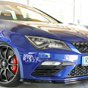 Rieger prednji splitter Seat Leon FR/Cupra 5F Facelift - visokosjajna crna