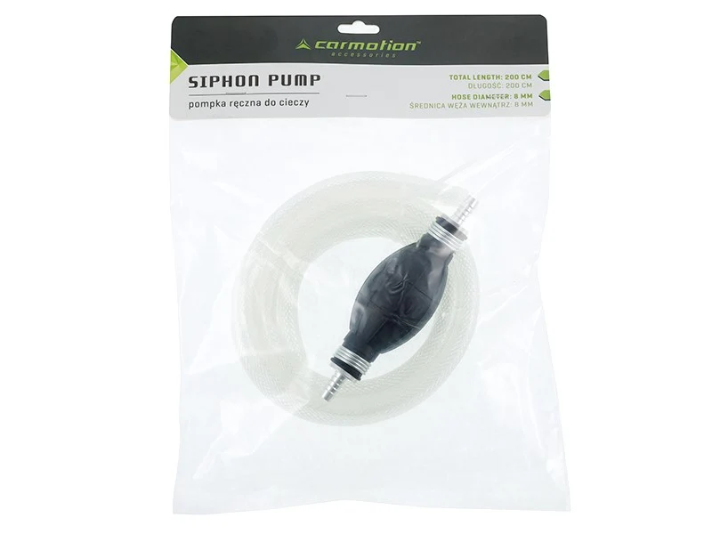 Ručna pumpa za gorivo - 2 x 8 mm x 1 m crijevo