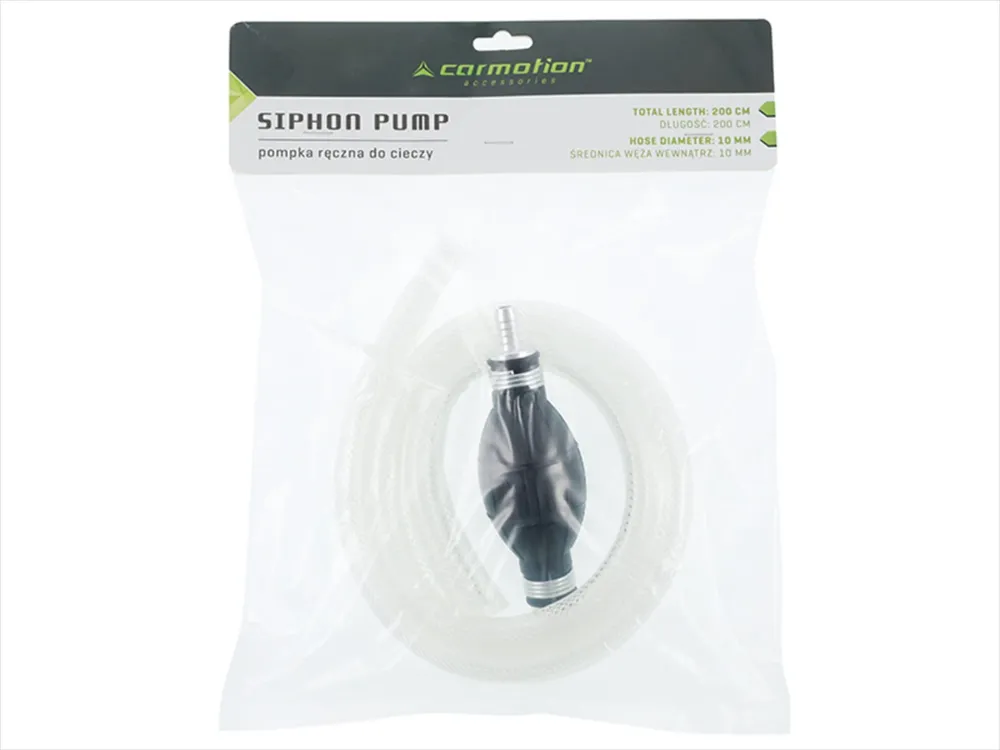 Ručna pumpa za gorivo - 2 kom crijeva 10 mm x 1 m