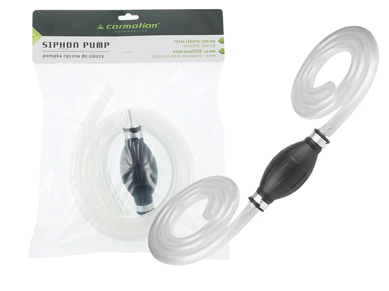 Ručna pumpa za gorivo - 2 kom crijeva 10 mm x 1 m