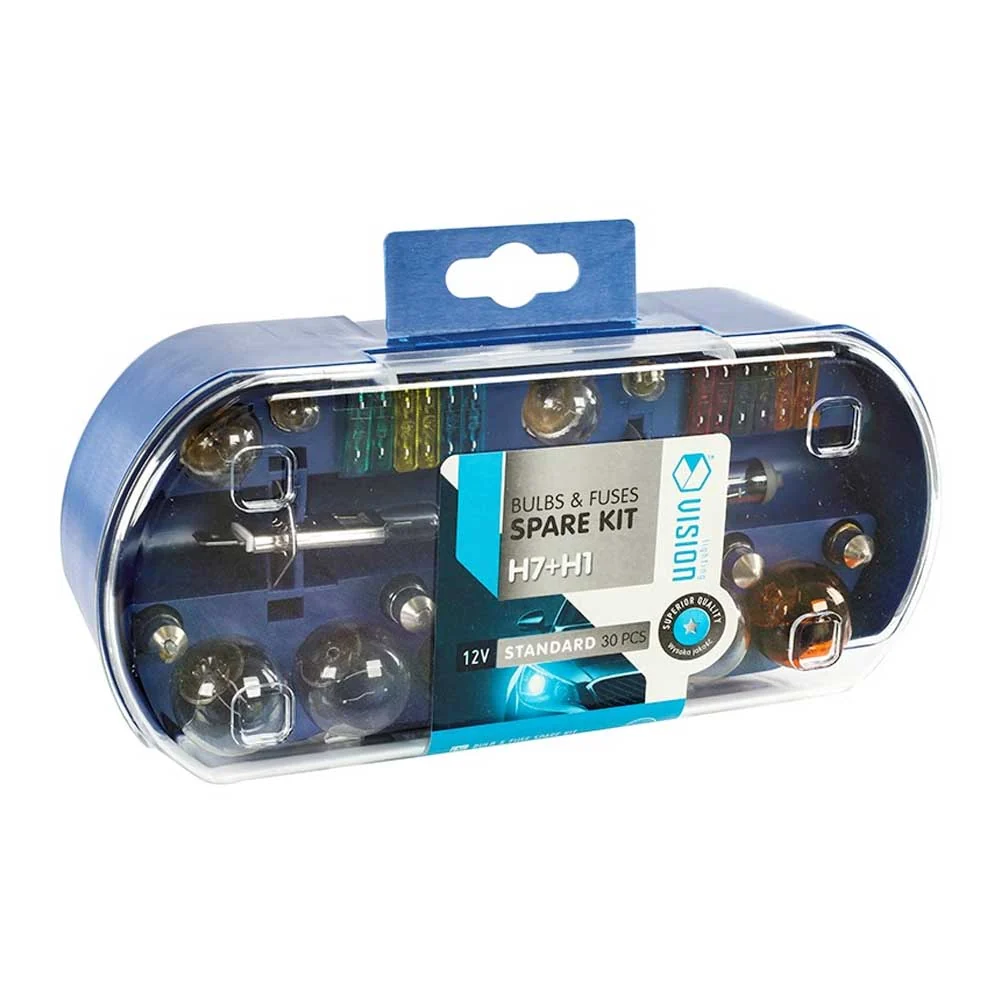 Set žarulja i osigurač - H7+H1 / 12V