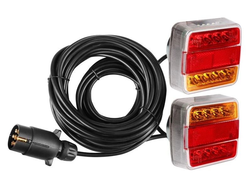 Set LED stražnjih magnetskih svjetala, kabel 7,5 m, 7 PIN utikač