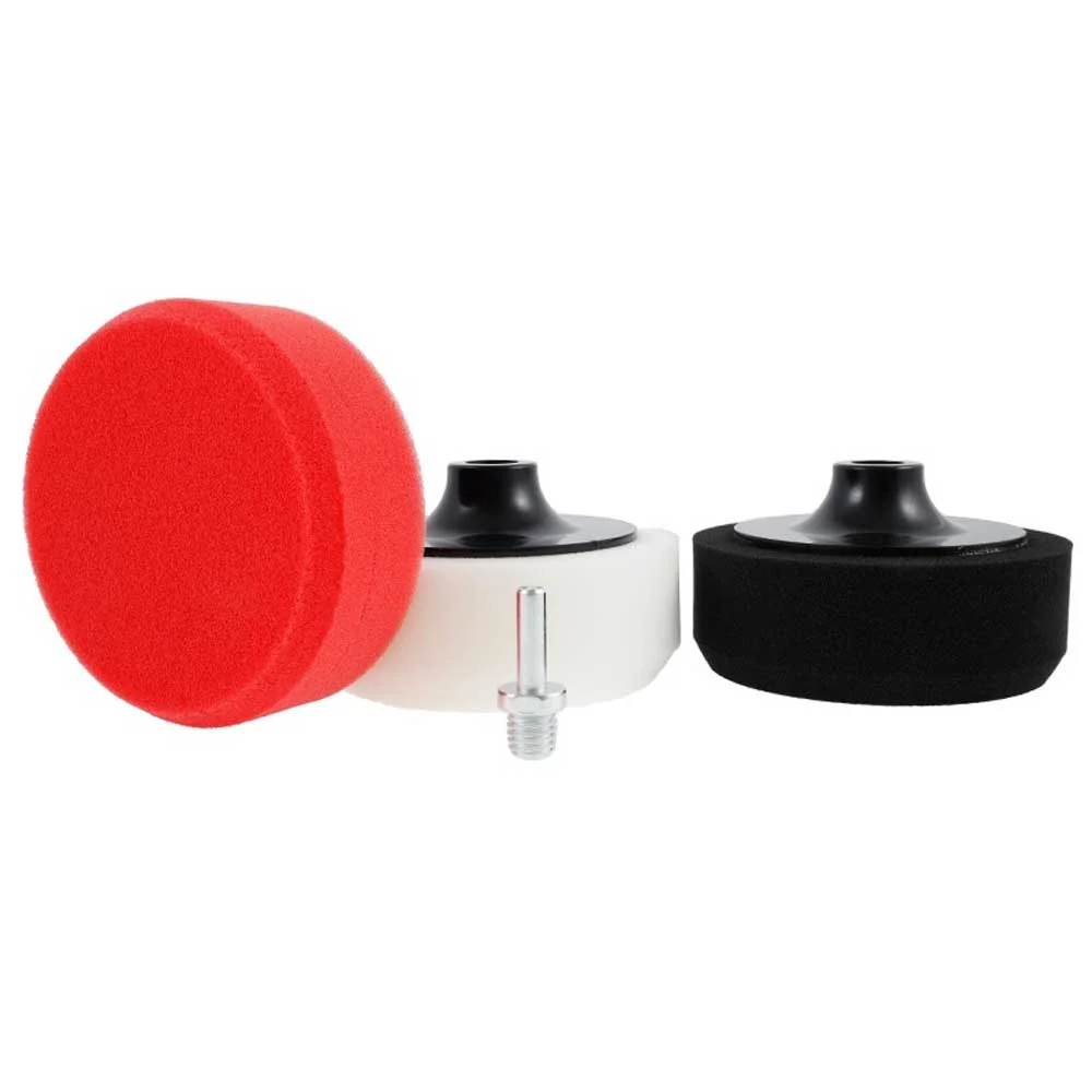 Set od 3 spužve za poliranje + adapter