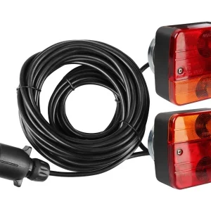 Set stražnjih magnetskih svjetala, kabel 7,5 m, 7 PIN utikač