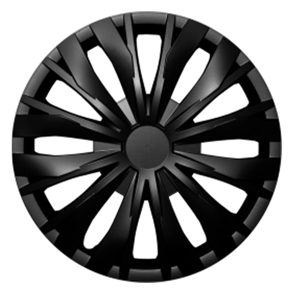 Set ukrasnih pokrova za kotače Optic 15" crni