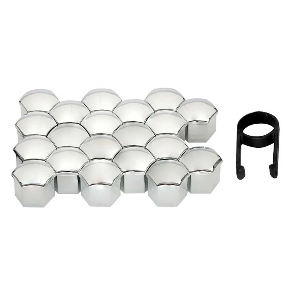 Set zaštitnih kapica za vijke kotač – 17 mm, krom (20 kom)