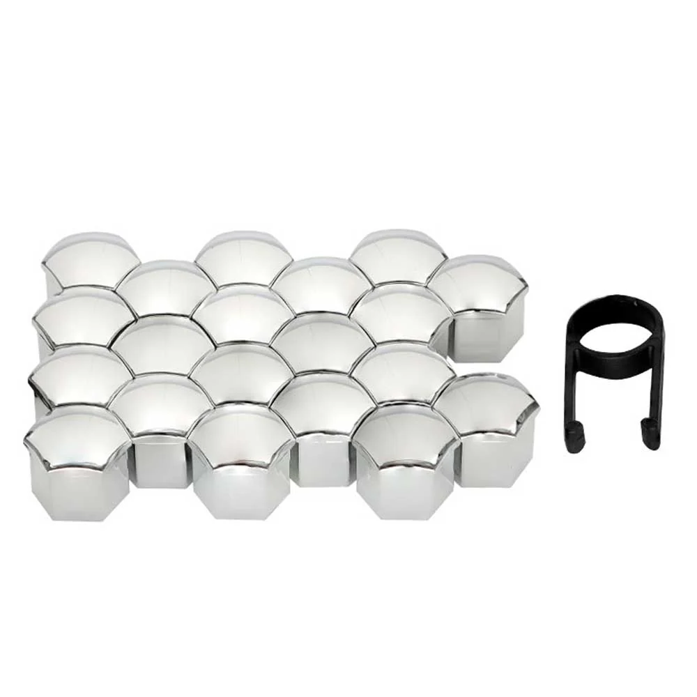 Set zaštitnih kapica za vijke kotač – 19 mm, krom (20 kom)