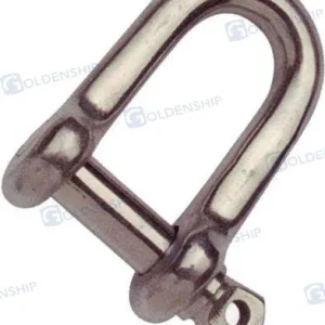 D SHACKLE, SCREW PIN 8MM