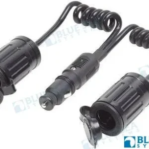 SINGLE 12V DC PLUG DOUBLE EXTENSION