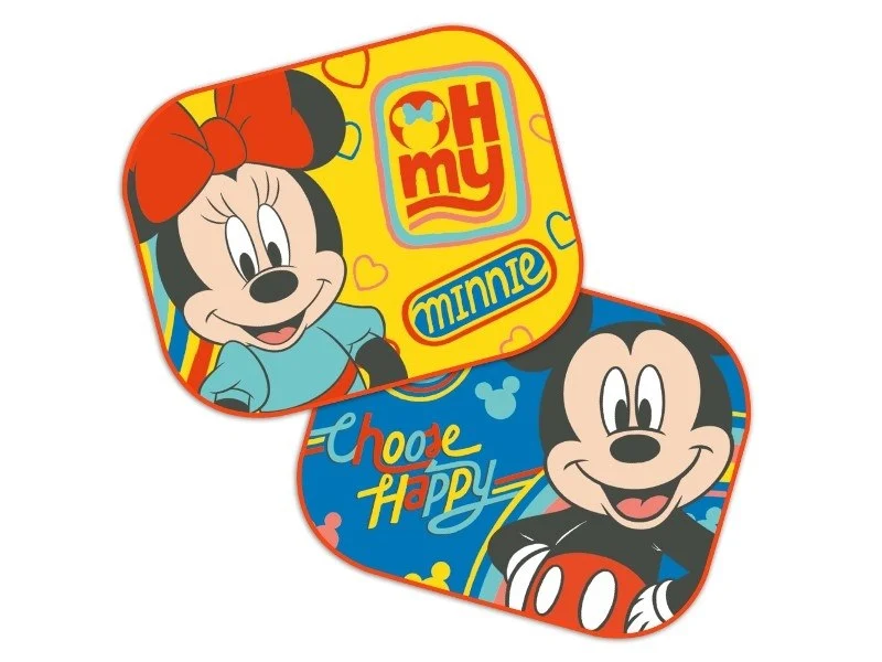 Sjenilo za sunce 44x35 cm, Mickey i Minnie, 2 kom