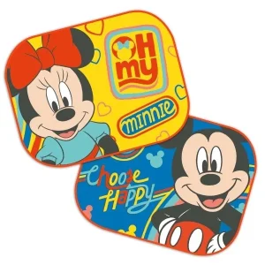 Sjenilo za sunce 44x35 cm, Mickey i Minnie, 2 kom