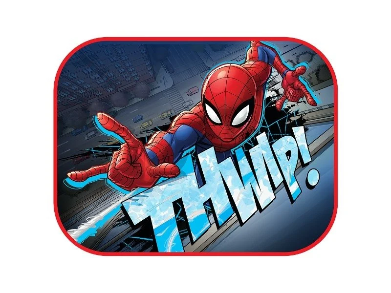 Sjenilo za sunce 44x35 cm, Spider-Man, 2 kom