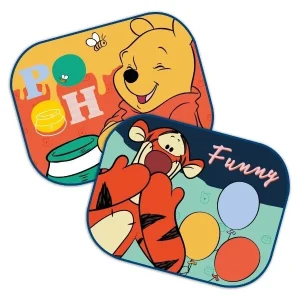 Sjenilo za sunce 44x35 cm, Winnie Pooh i Tigar, 2 kom