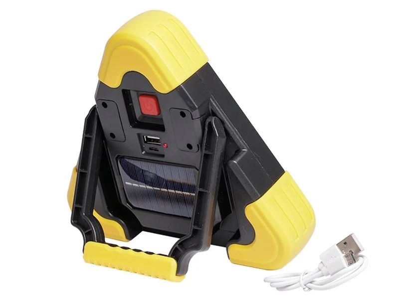 Solarni LED sigurnosni trokut s COB lampom
