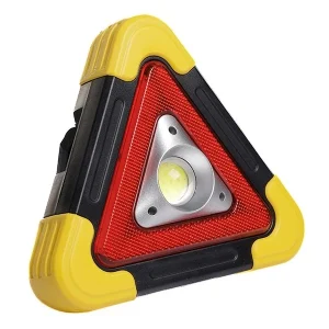 Solarni LED sigurnosni trokut s COB lampom
