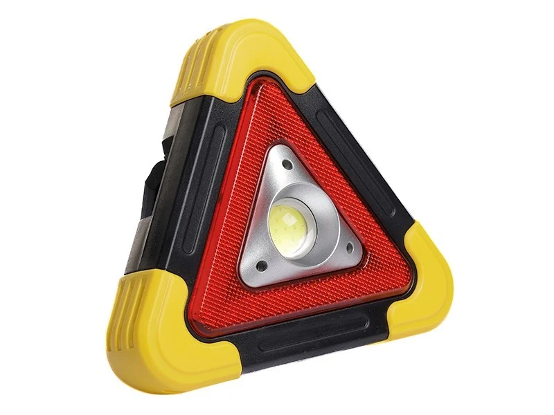Solarni LED sigurnosni trokut s COB lampom