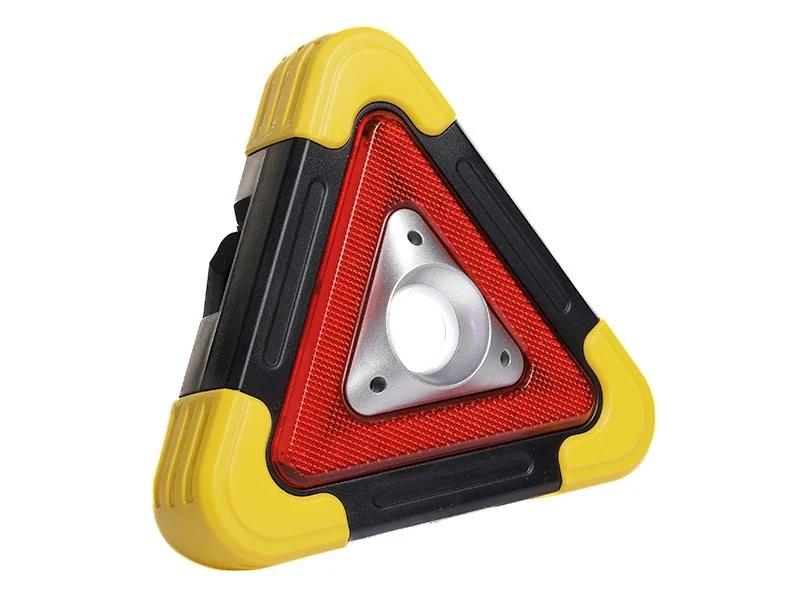 Solarni LED sigurnosni trokut s COB lampom