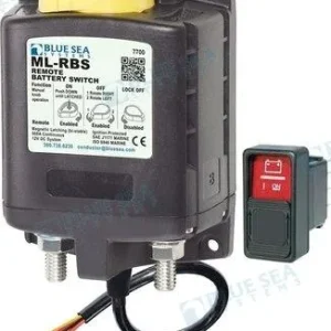 SOLENOID ML SERIES 350A 12V W/MAN CTRL