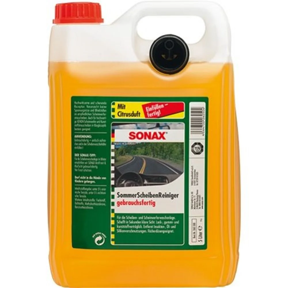 Sonax ljetna mješavina tekućine za pranje vjetrobranskog stakla - Citrus 5L