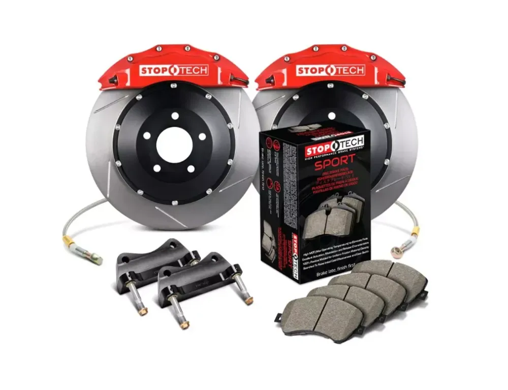 StopTech Sport veliki kočioni komplet – prednji – 355x32 mm s utorima – ST-60 Rood