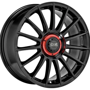 OZ Superturismo Evoluzione Sjajna Crna 5x112 19″ Set Kotač