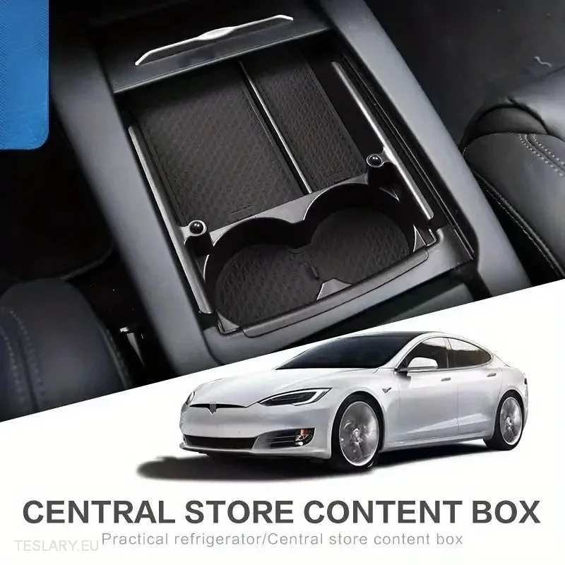 Tesla S/X 2016 - 2021 Organizator za pohranu središnje konzole