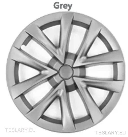 Tesla 3 18 "Full Rim Silver / Grey Arachnid Sport Style Cover Cower