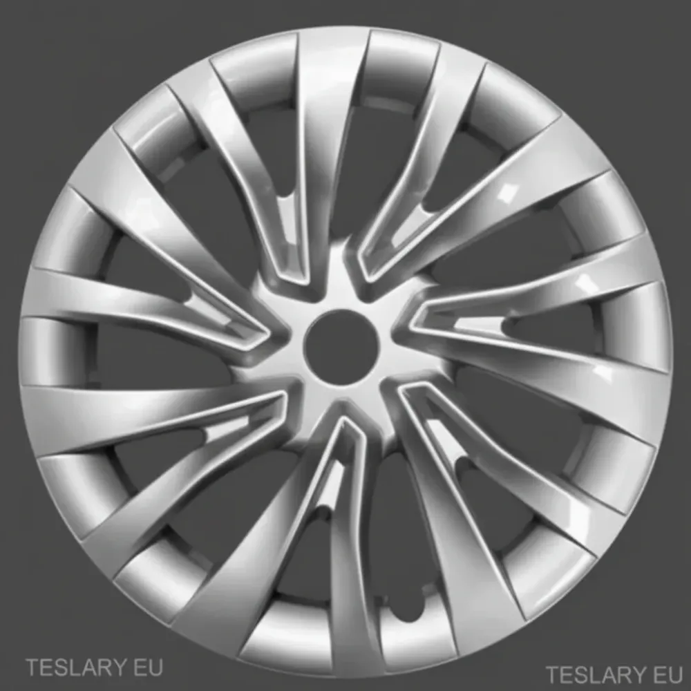 18 "Tesla 3 Highland Full Full Rim Silver Wheel poklopci