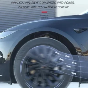 Tesla 3 Highland 18 "Full Full Rim Silver Sport Style Cover Cower
