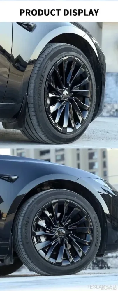 Tesla 3 Highland 18 "Full Full Rim Silver Sport Style Cover Cower